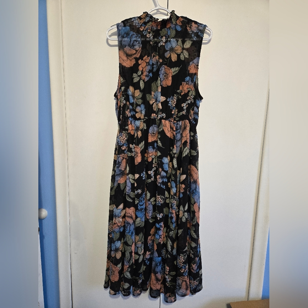 Torrid‎ Floral Sleeveless Maxi Dress